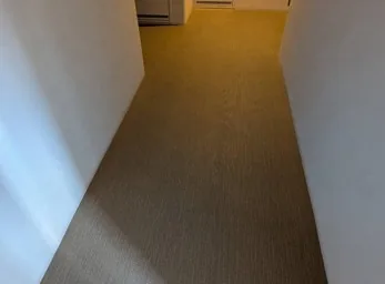 共用部床洗浄 作業後