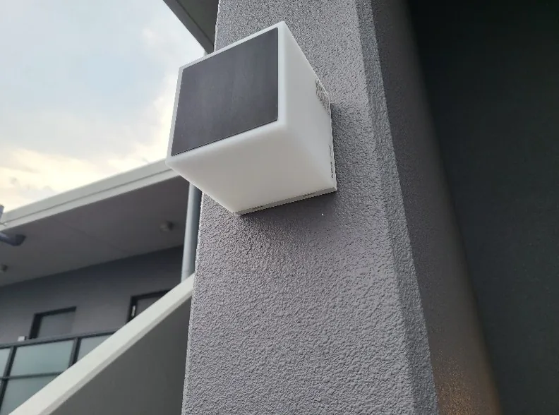 照明器具の払拭作業 作業後